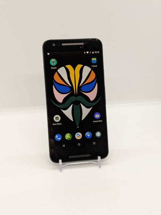 DeGoogled Rooted Nexus 5X 32GB GSM 4G Lineage OS 15.1 White Smartphone H790