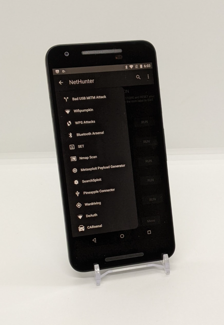 Degoogled Nexus 5X 32GB Magisk Rooted Lineage OS Kali Nethunter PenTest Device B