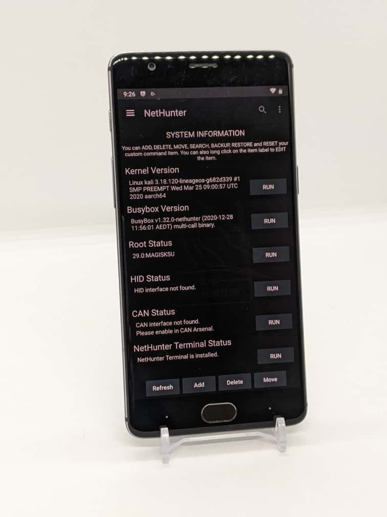 Degoogled OnePlus 3T 64GB 6GB RAM Rooted Lineage OS Kali Nethunter Device A3010