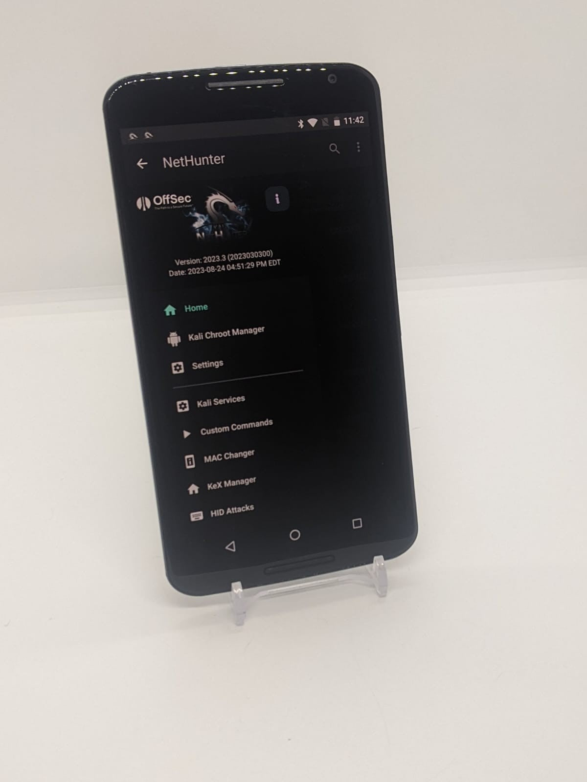 Motorola Nexus 6 32GB AT&T GSM Unlocked Rooted Kali Nethunter Pentest XT1103