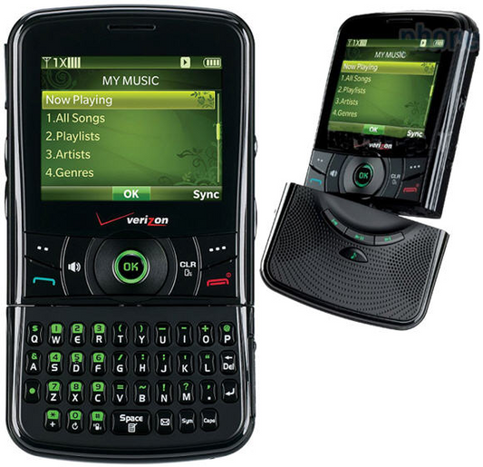 Pantech Razzle (Verizon) TXT8030VW VINTAGE 2G Swivel Phone