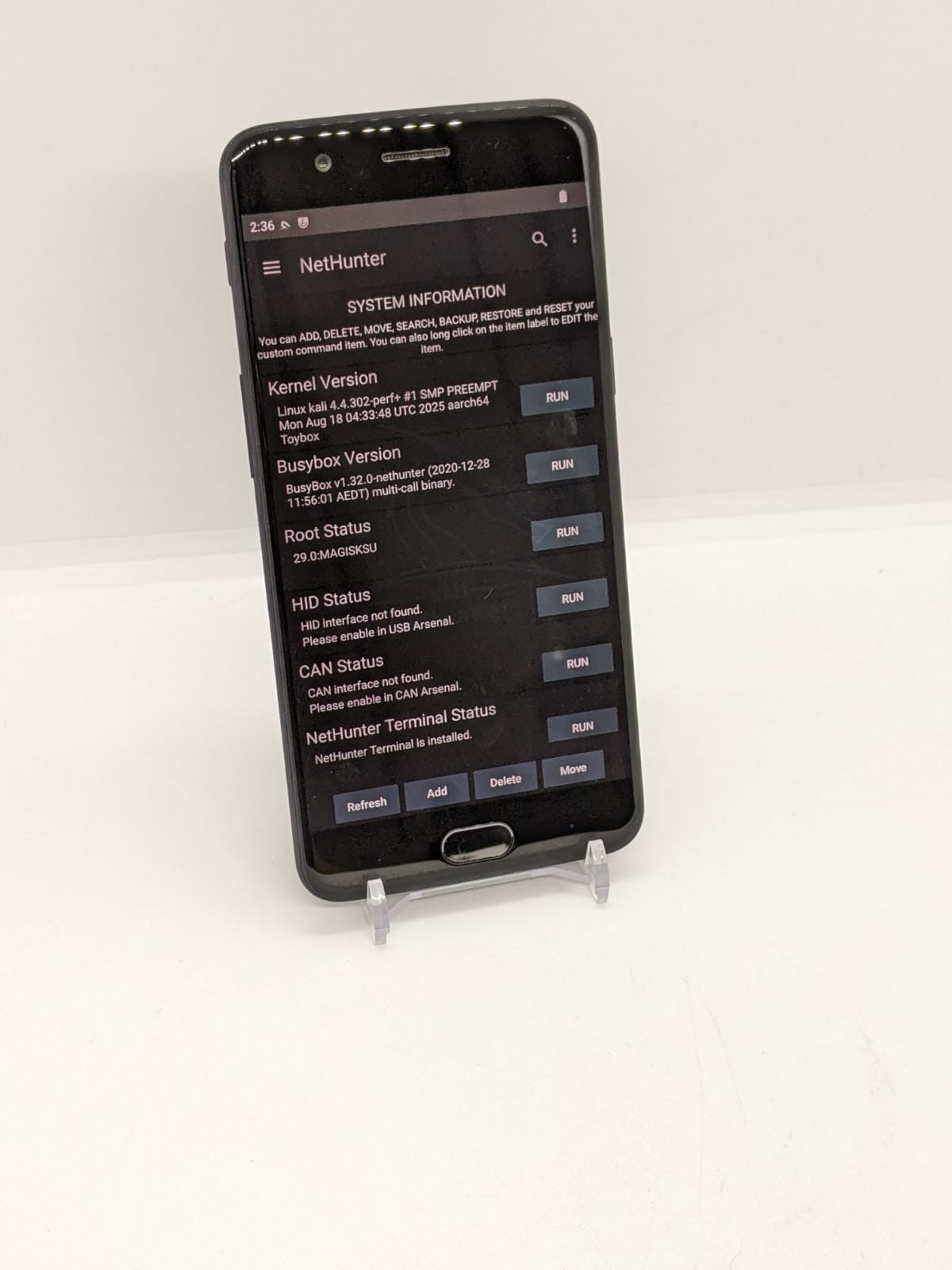 Degoogled OnePlus 5 64GB 6GB RAM Rooted Lineage OS Kali Nethunter Device A5000