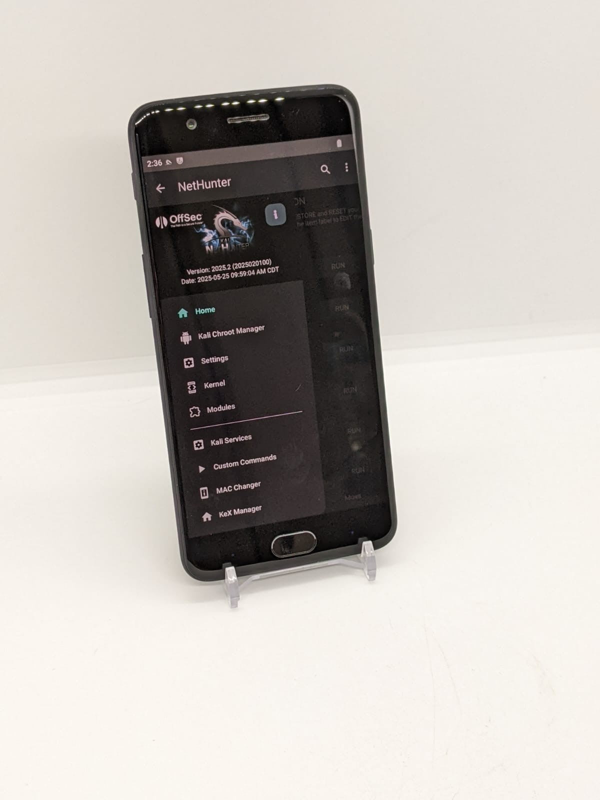 Degoogled OnePlus 5 64GB 6GB RAM Rooted Lineage OS Kali Nethunter Device A5000