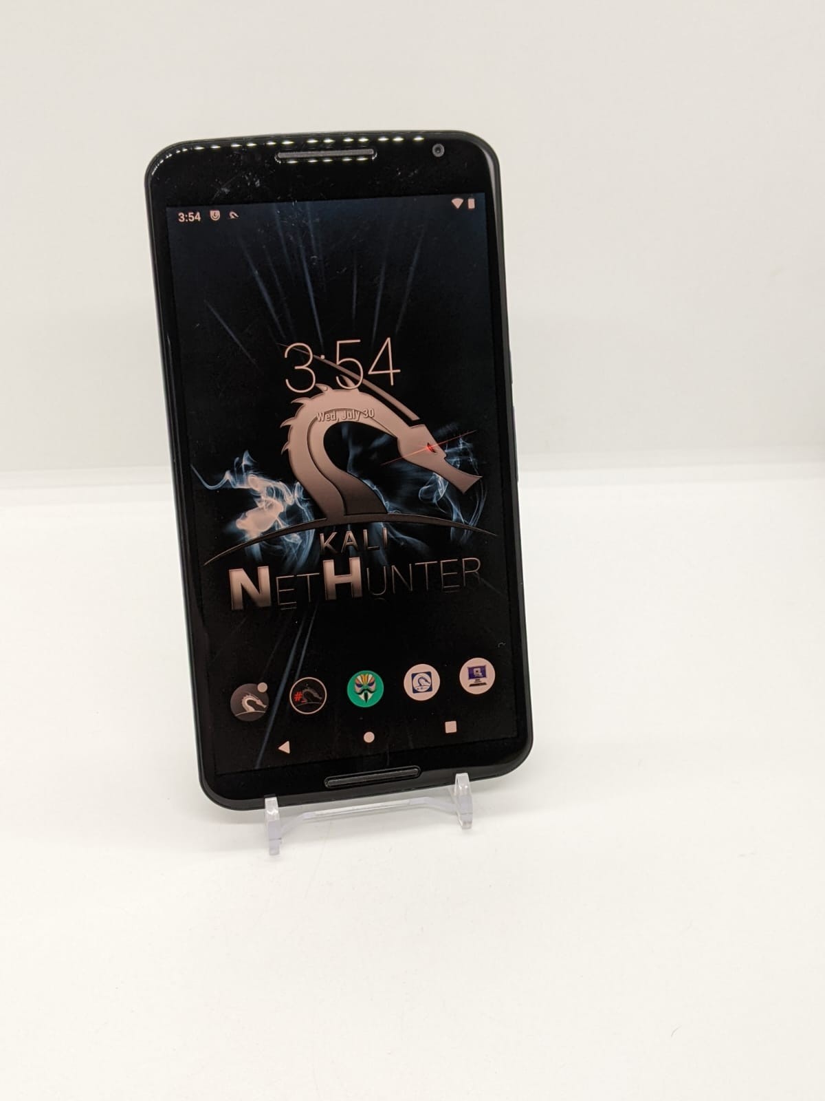 Degoogled Motorola Nexus 6 32GB Lineage OS Rooted Kali Nethunter Pentest XT1103