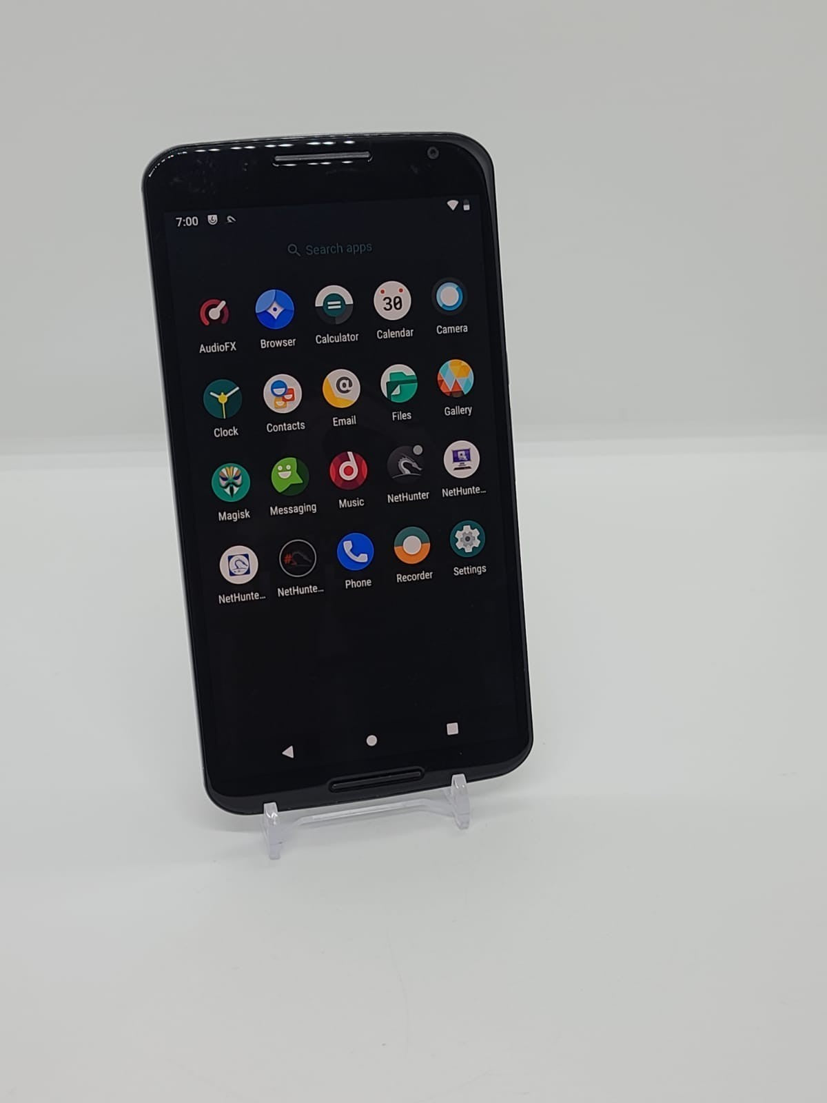 Degoogled Motorola Nexus 6 32GB Lineage OS Rooted Kali Nethunter Pentest XT1103