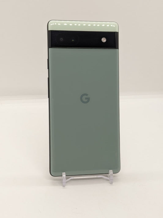 Google Pixel 6A 5G 128GB 6GB RAM Verizon Smartphone GB62Z Seafoam Green