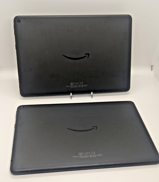 Lot of 2 - Amazon Fire HD 10 64GB Wi-Fi Only 10.1" Black Tablet 11th Generation