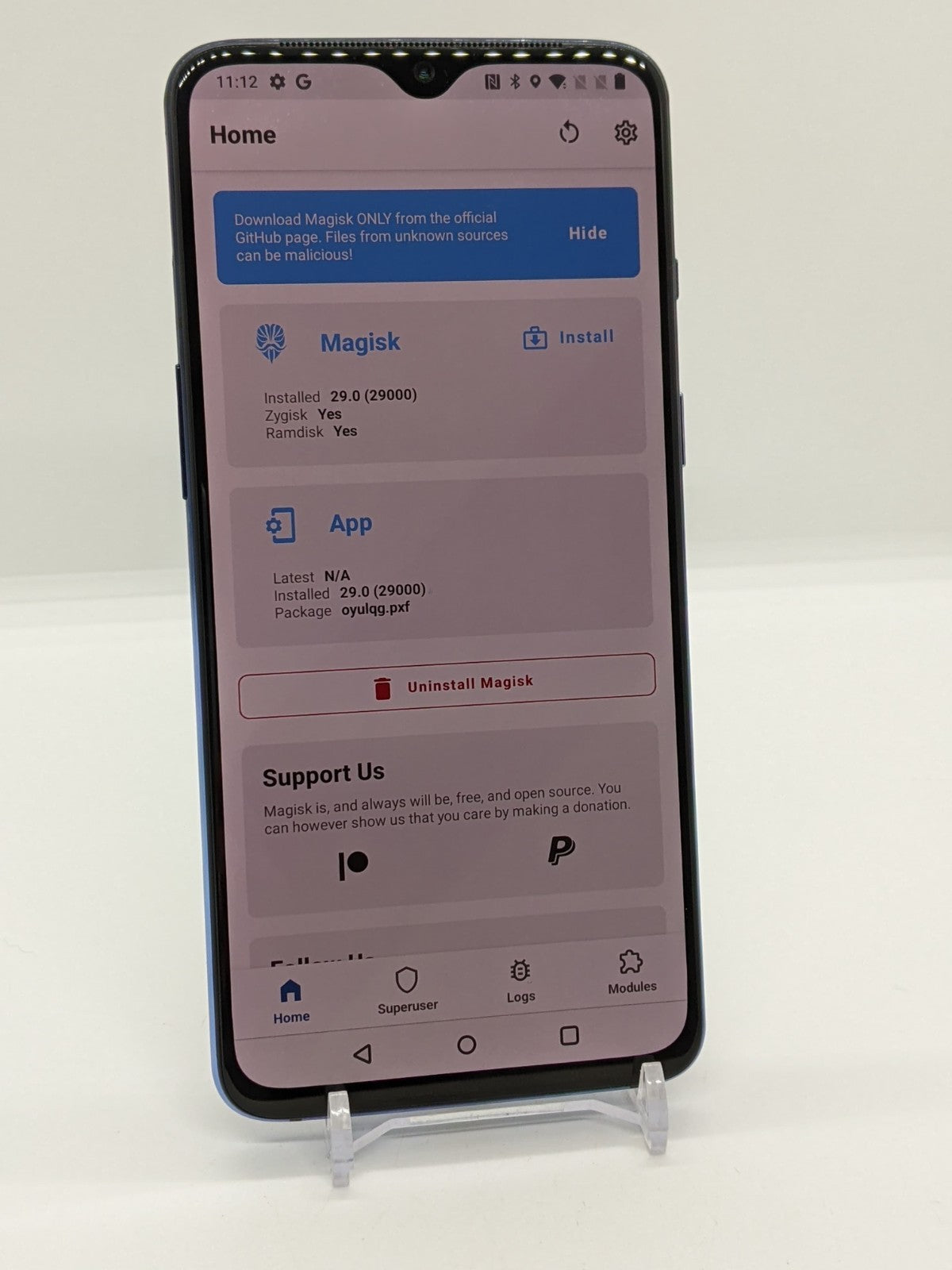 Location Spoofing OnePlus 7 128GB Rooted Pokémon Go Gaming Device 6GB RAM GM1901