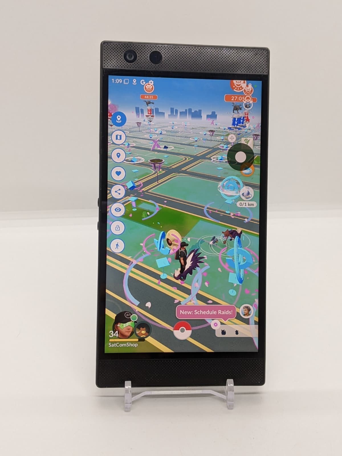 Location Spoofing Degoogled Razer Phone 2 64GB Rooted Lineage Pokémon Go 8GB-RAM