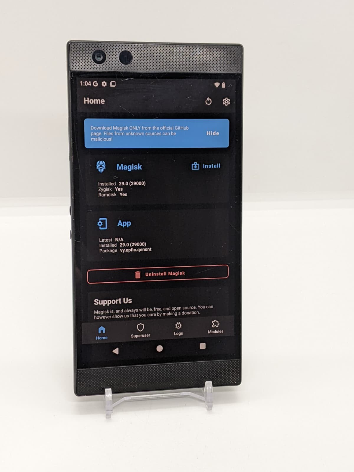 Location Spoofing Degoogled Razer Phone 2 64GB Rooted Lineage Pokémon Go 8GB-RAM