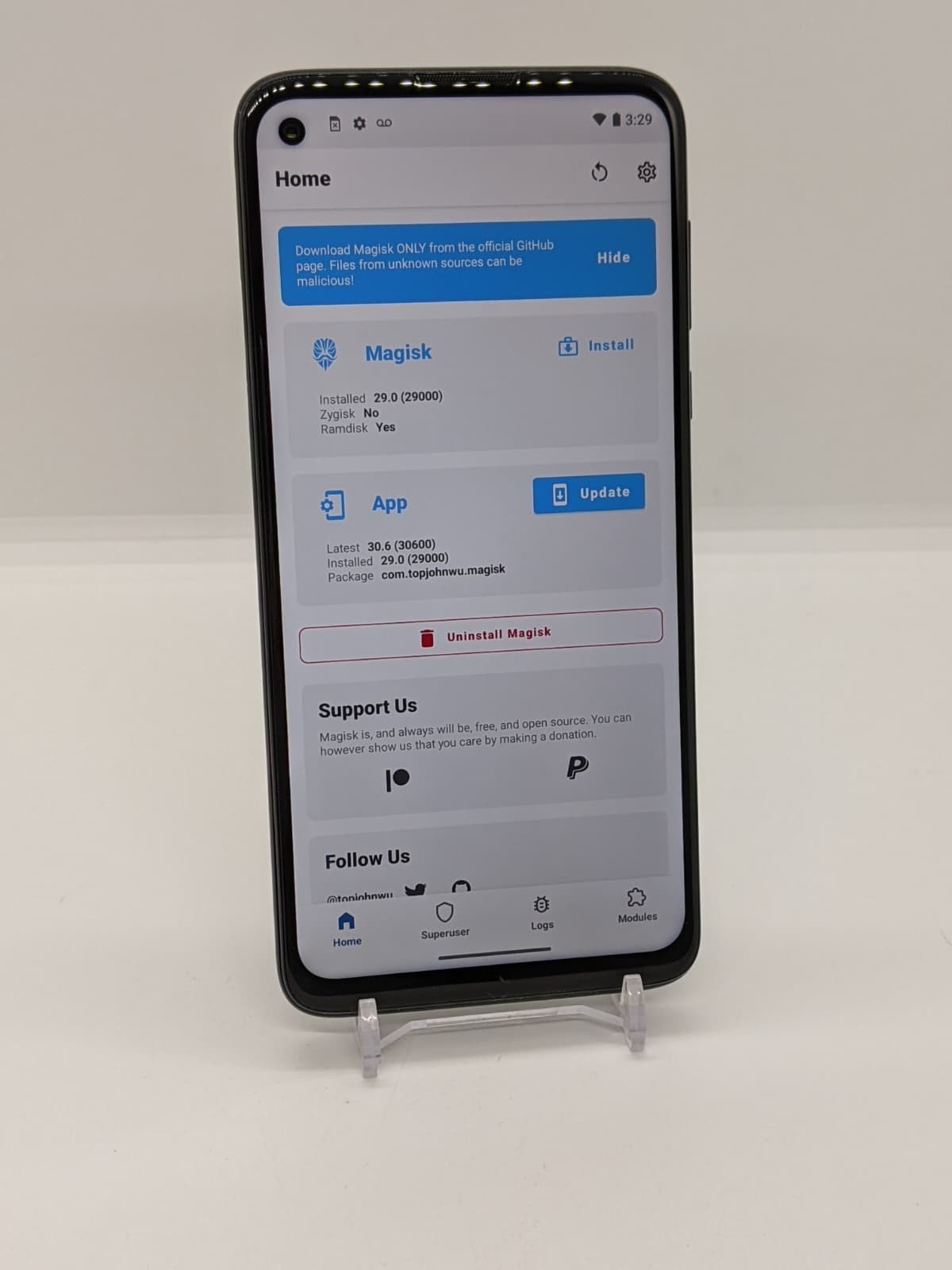 Rooted Motorola Moto G Power 64GB Unlocked Android 11 Smartphone XT2041-4