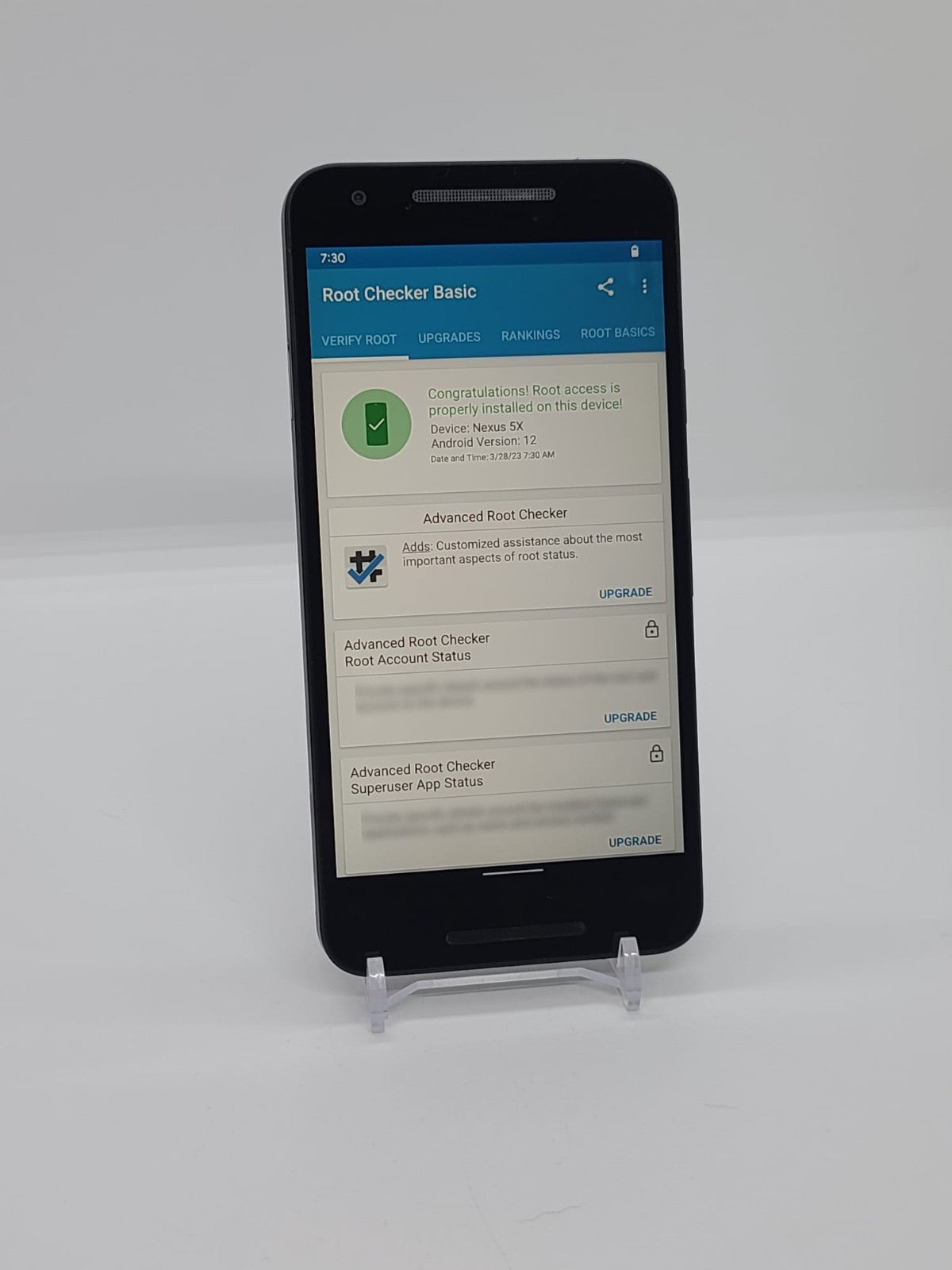 Nexus 5X 32GB Magisk Rooted Pixel Experience OS Developer Phone H790 Black READ