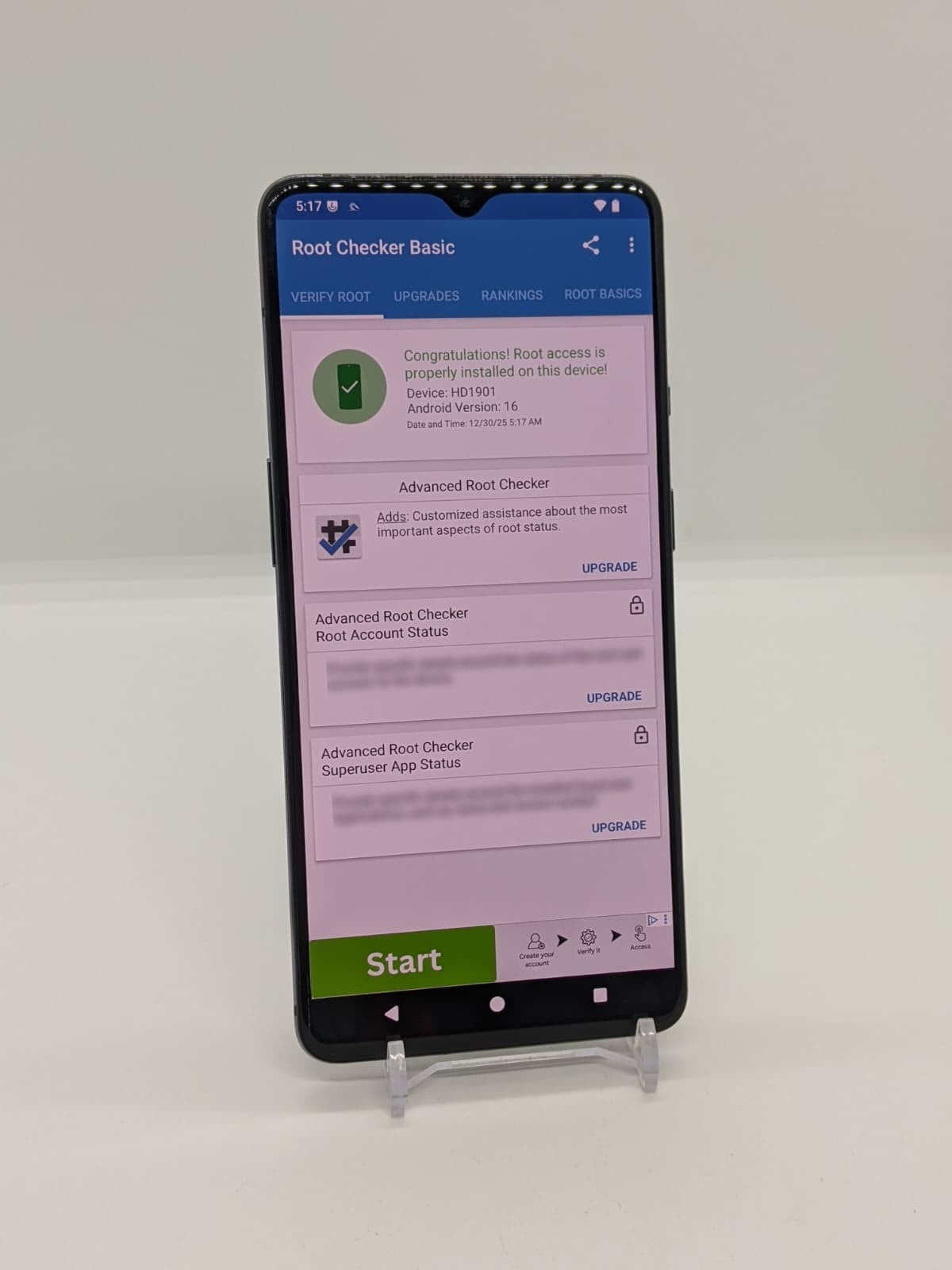 Degoogled OnePlus 7T 128GB Rooted Lineage OS Kali NetHunter 8GB RAM HD1901 Silve