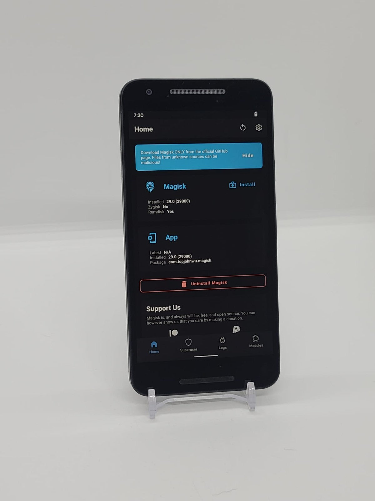 Nexus 5X 32GB Magisk Rooted Pixel Experience OS Developer Phone H790 Black READ