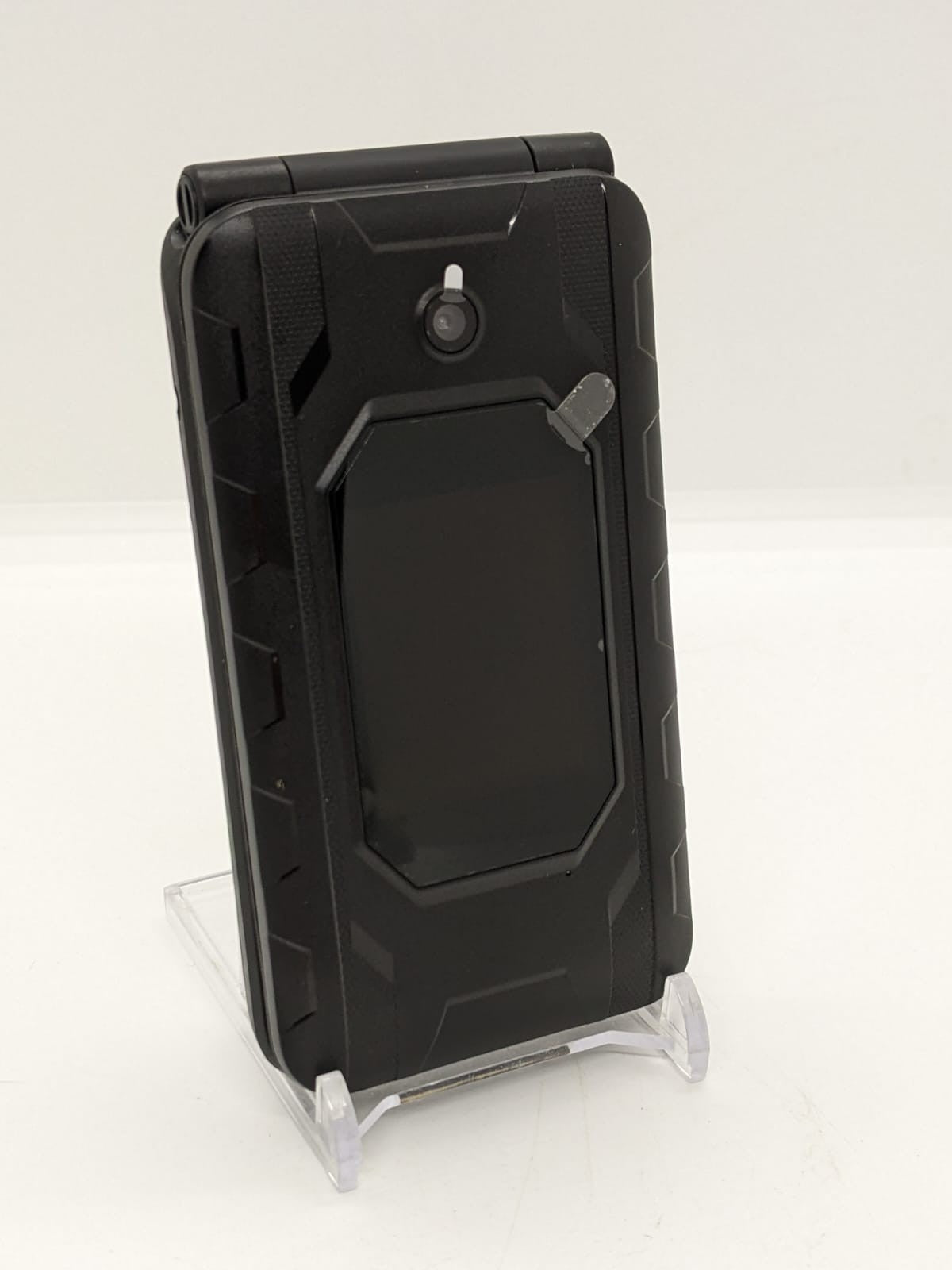 BLU Flex 8GB (TracFone) Black Flip Phone B300V GREAT!