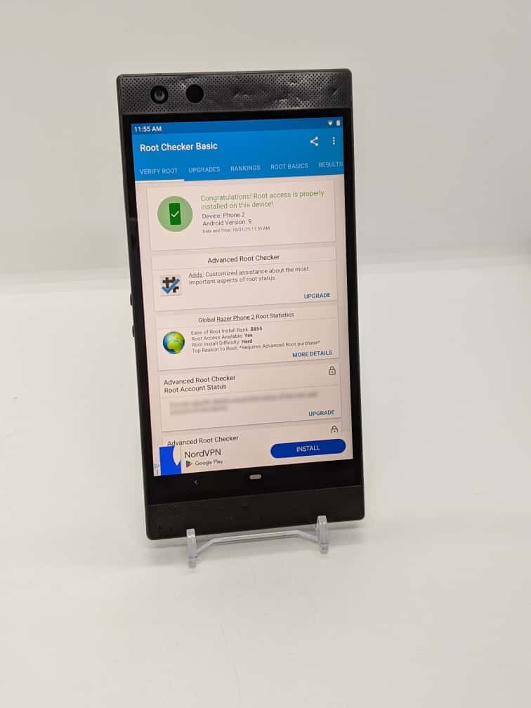 Rooted Razer Phone 2 64GB Android 9 4G LTE Smartphone 8GB RAM RZ35-0259