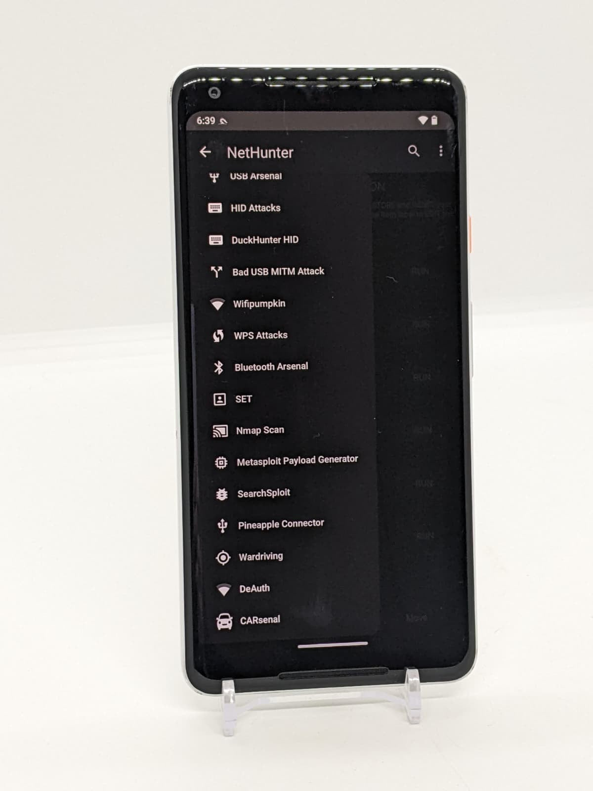 Degoogled Google Pixel 2 XL 128GB Unlocked Lineage OS Kali Nethunter Smartphone