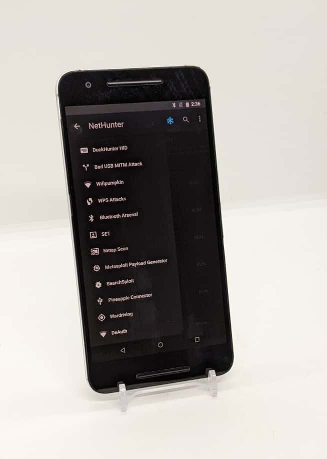 Nexus 6P 32GB Unlocked Rooted Kali Nethunter Android Smartphone H1511 Silver