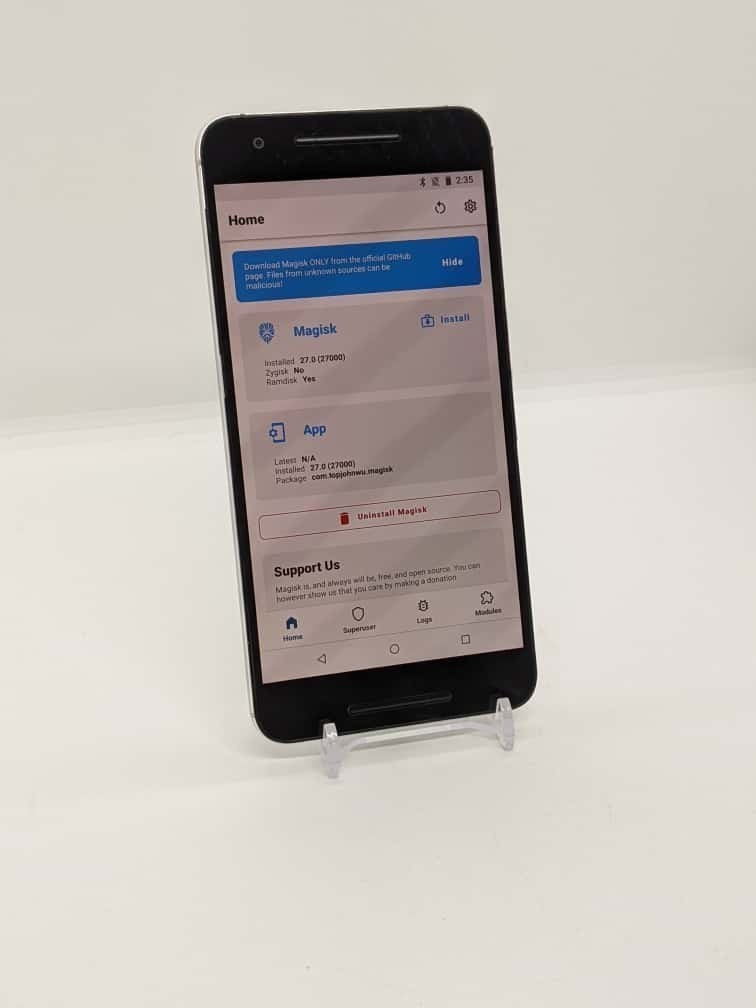 Nexus 6P 32GB Unlocked Rooted Kali Nethunter Android Smartphone H1511 Silver