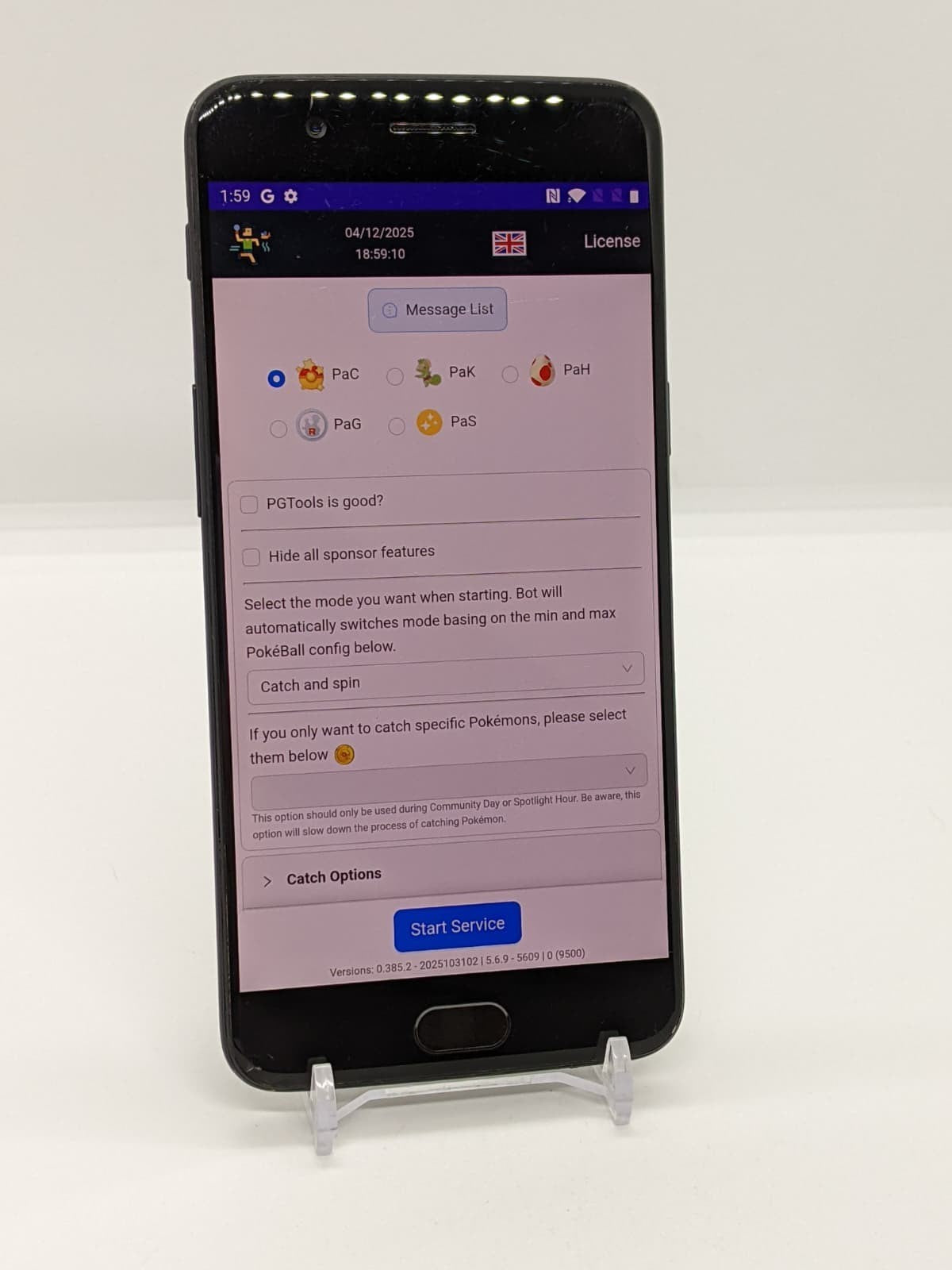 Location Spoofing OnePlus 5 64GB 6GB RAM Pokémon Go Rooted Gaming Device B