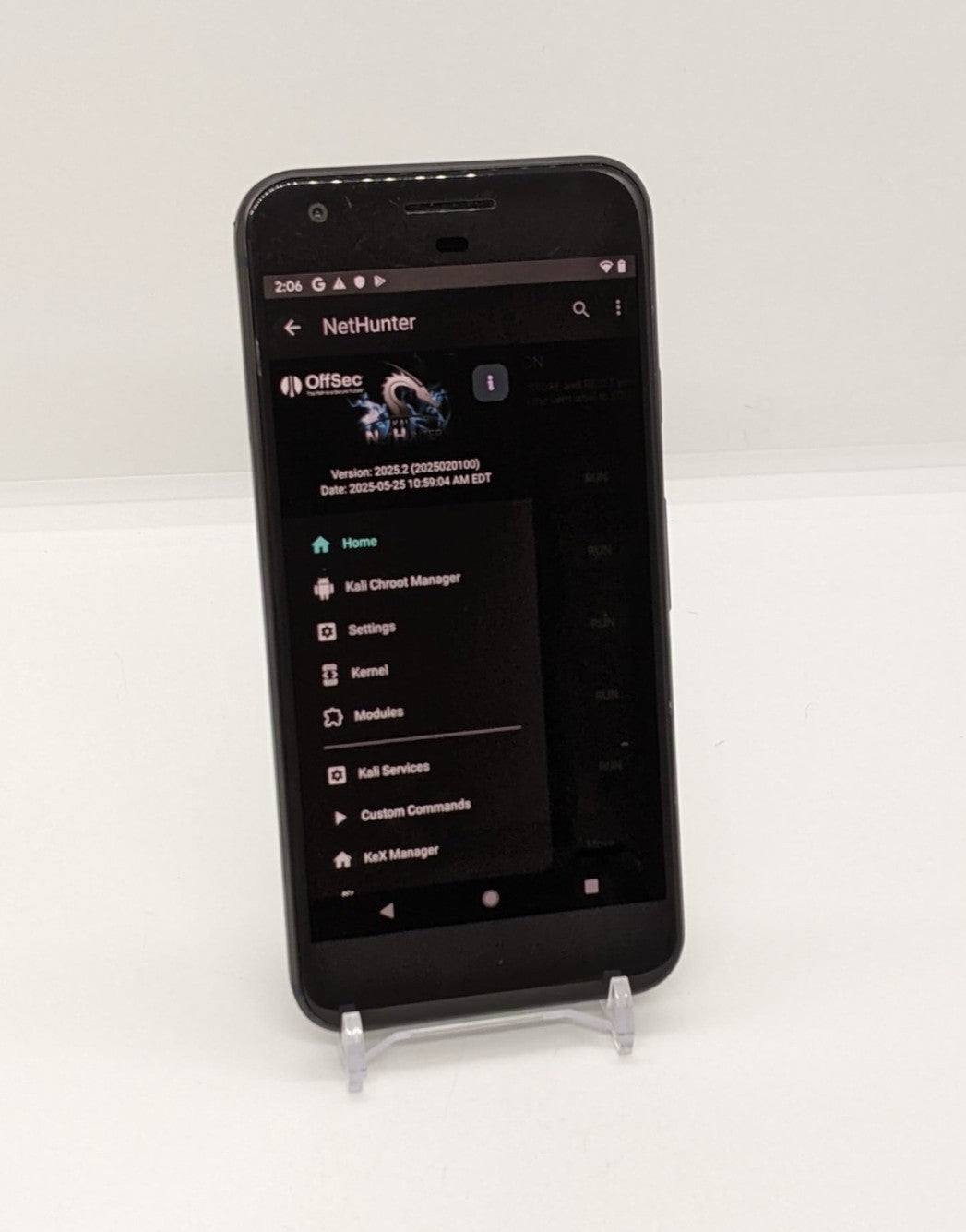 Degoogled Pixel 128GB Magisk Rooted Kali Nethunter Lineage OS New Battery!