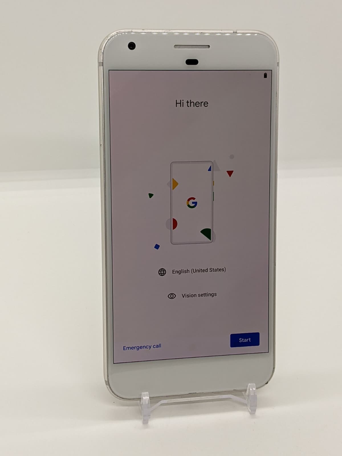 Google Pixel XL 32GB Network Unlocked Silver 4G Smartphone 2PW2100 New Battery!