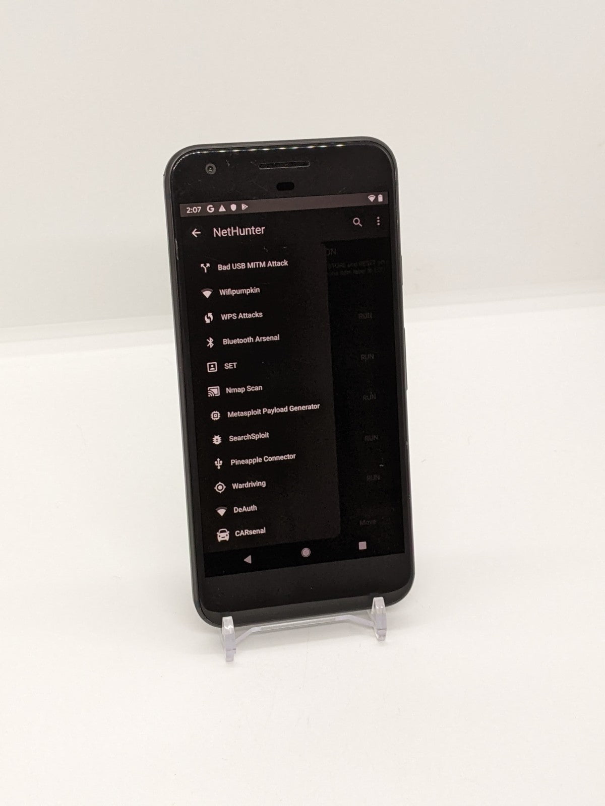 Degoogled Pixel 128GB Magisk Rooted Kali Nethunter Lineage OS New Battery!