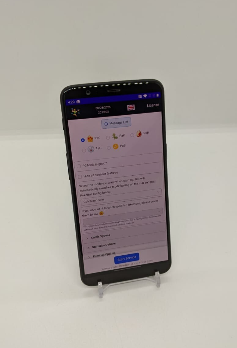 Location Spoofing OnePlus 5T A5010 128GB Pokémon Go Rooted Gaming Device 8GB RAM