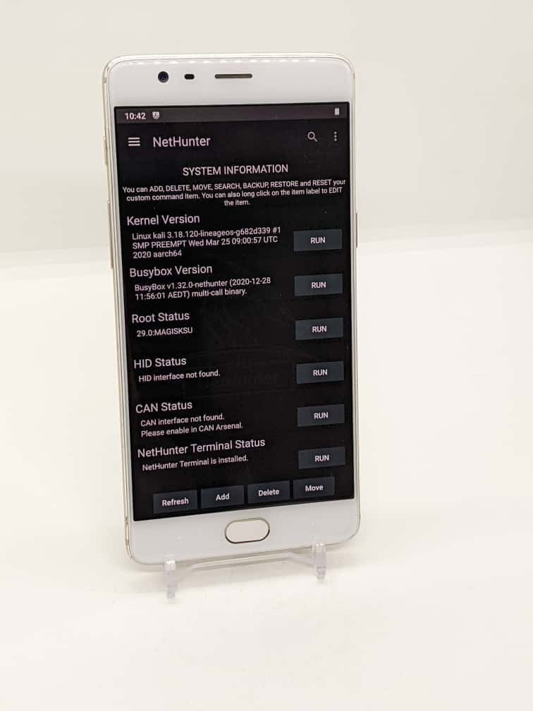 Degoogled OnePlus 3 64GB 6GB RAM Rooted Lineage OS Kali Nethunter Device A3000