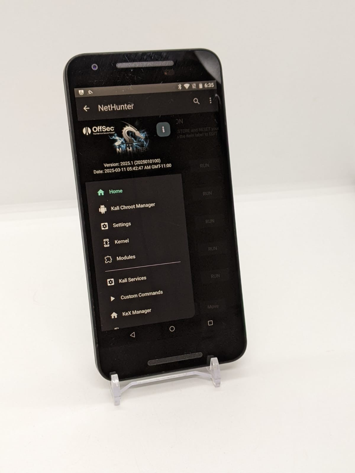 Degoogled Nexus 5X 32GB Magisk Rooted Lineage OS Kali Nethunter PenTest Device B