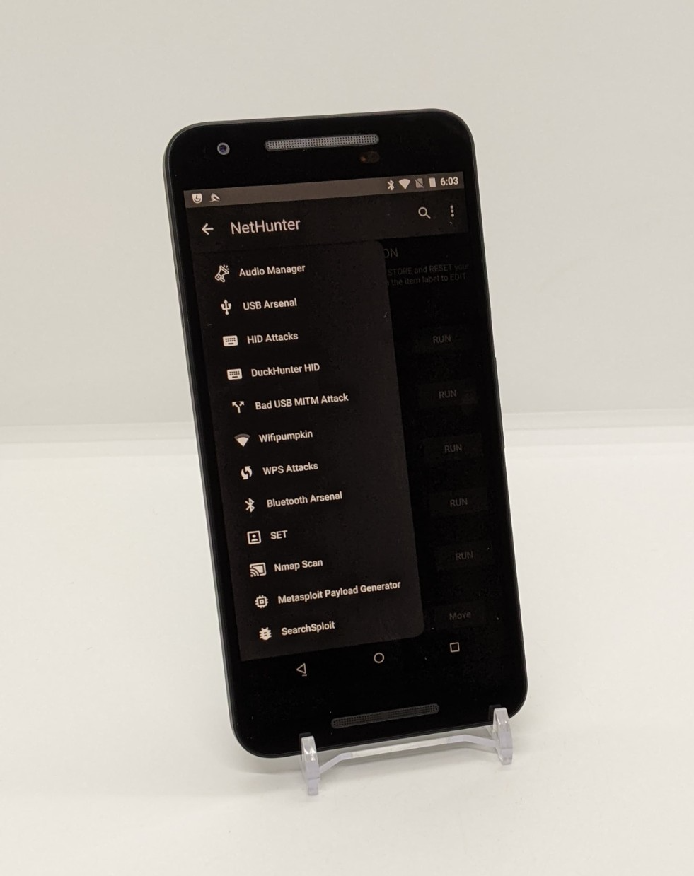 Degoogled Nexus 5X 32GB Magisk Rooted Lineage OS Kali Nethunter PenTest Device B