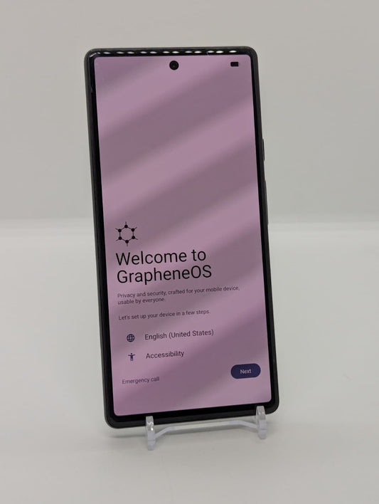 Degoogled Pixel 6 128GB 8GB RAM Graphene OS (Android 16) GB7N6 Smartphone S