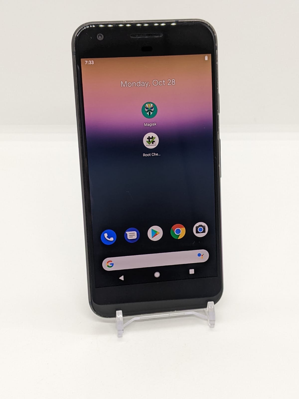 Google Pixel 128GB Magisk Rooted 4G LTE Smartphone Unlocked Boot New Battery