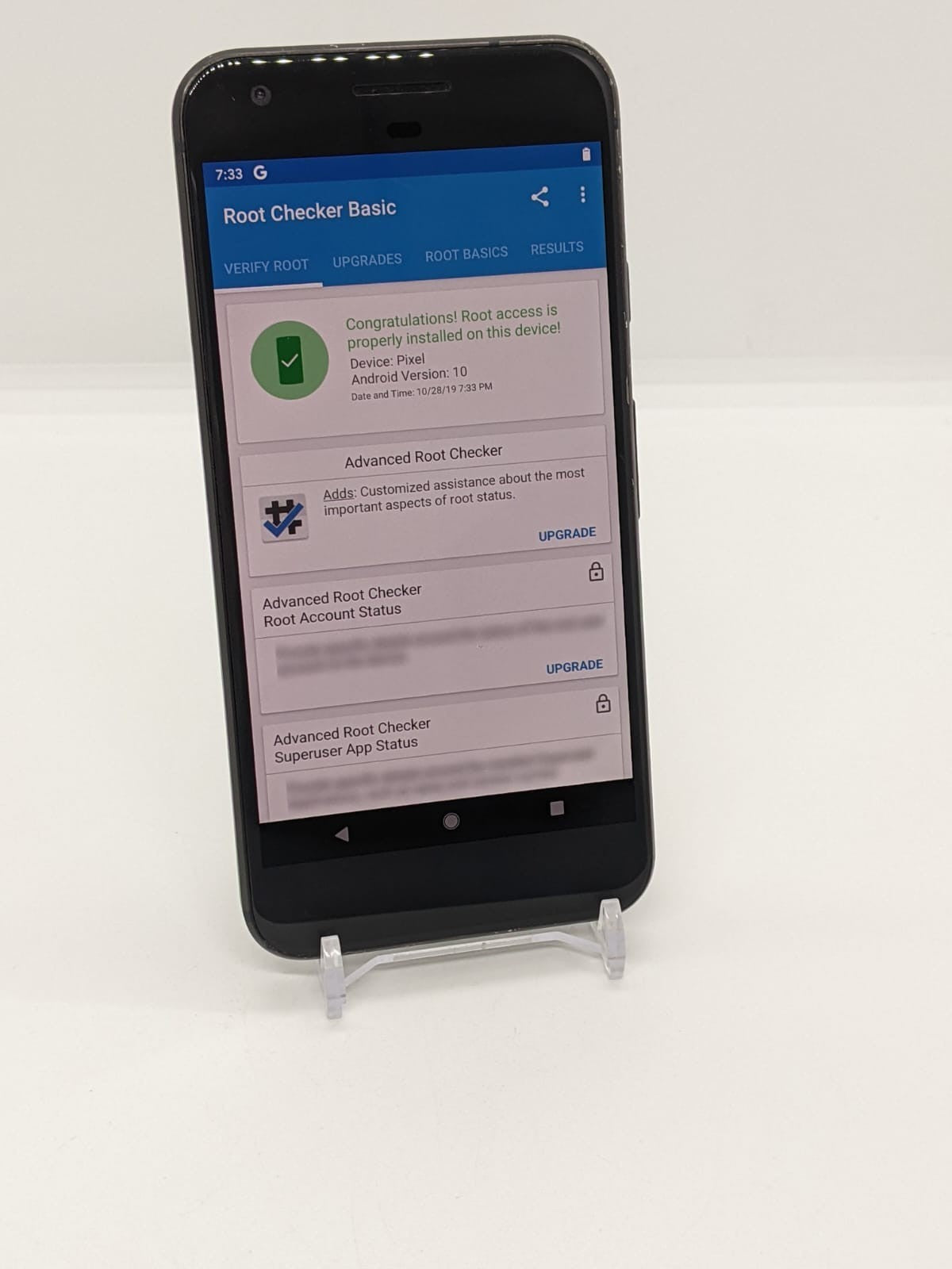 Google Pixel 128GB Magisk Rooted 4G LTE Smartphone Unlocked Boot New Battery