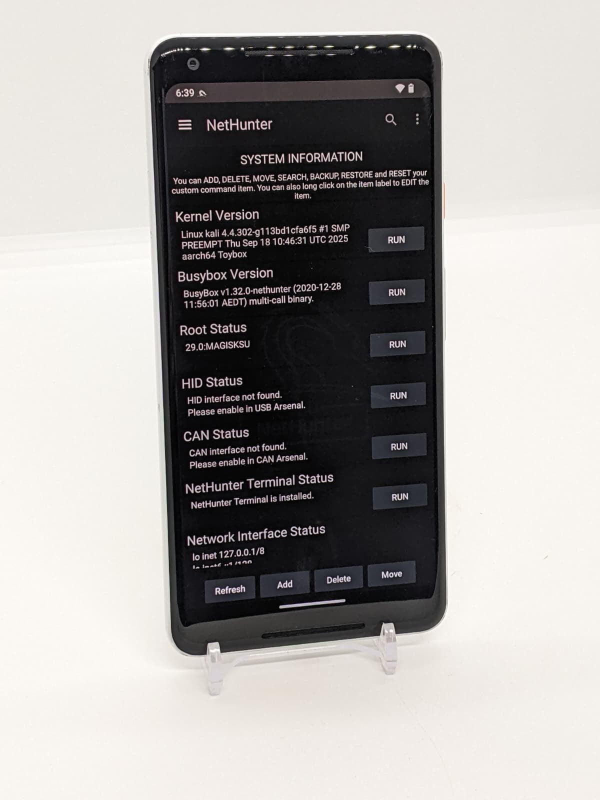 Degoogled Google Pixel 2 XL 128GB Unlocked Lineage OS Kali Nethunter Smartphone