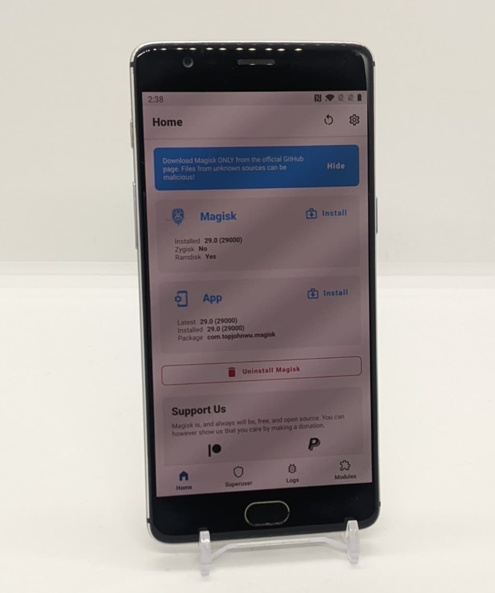 Rooted OnePlus 3 64GB 6GB RAM (Magisk Rooted) Android 9 Smartphone A3000