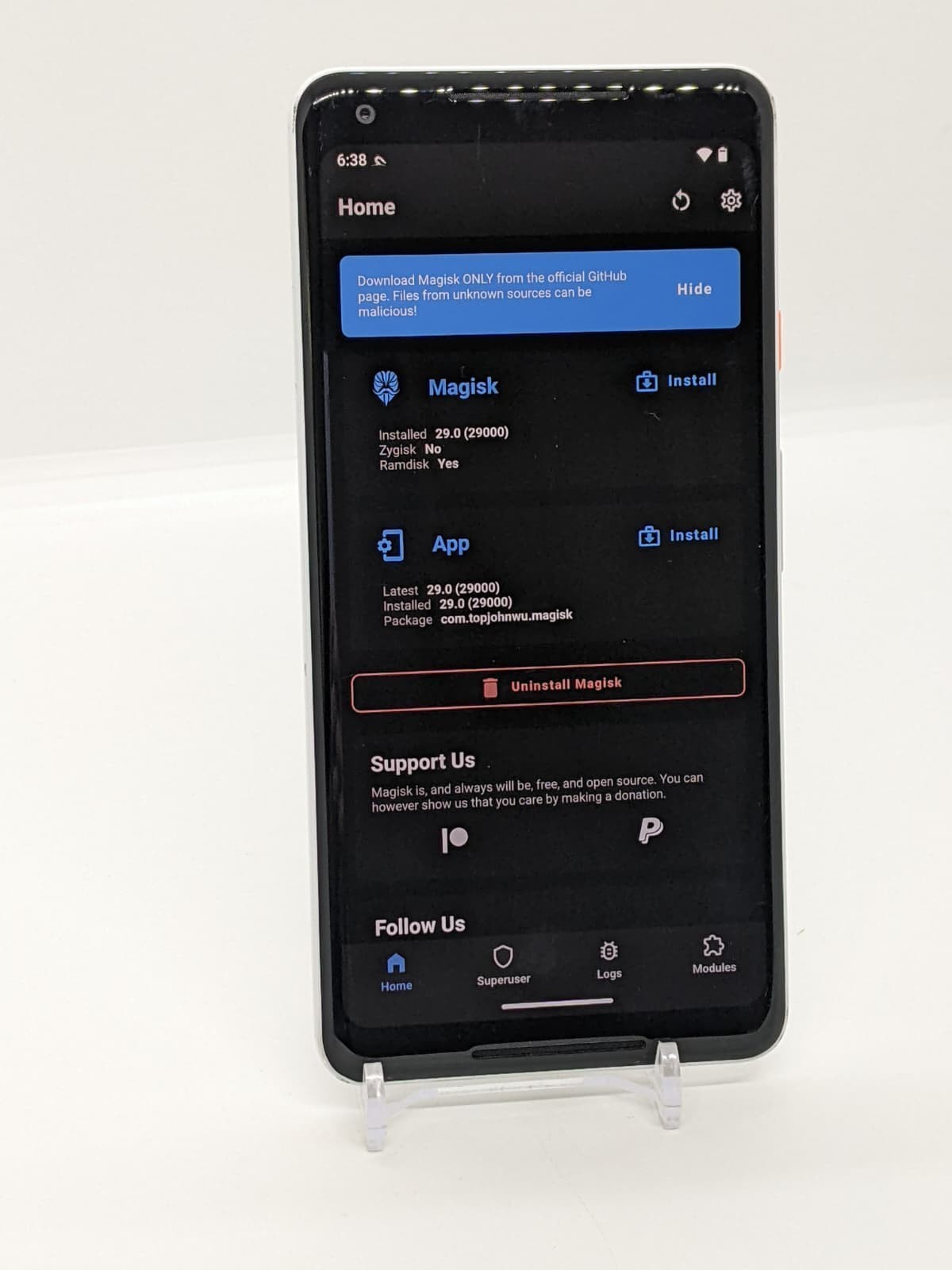 Degoogled Google Pixel 2 XL 128GB Unlocked Lineage OS Kali Nethunter Smartphone