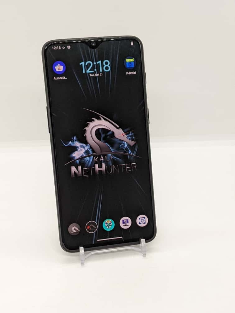 Degoogled OnePlus 6T 128GB Lineage OS Kali Nethunter A6013 8GB RAM Smartphone
