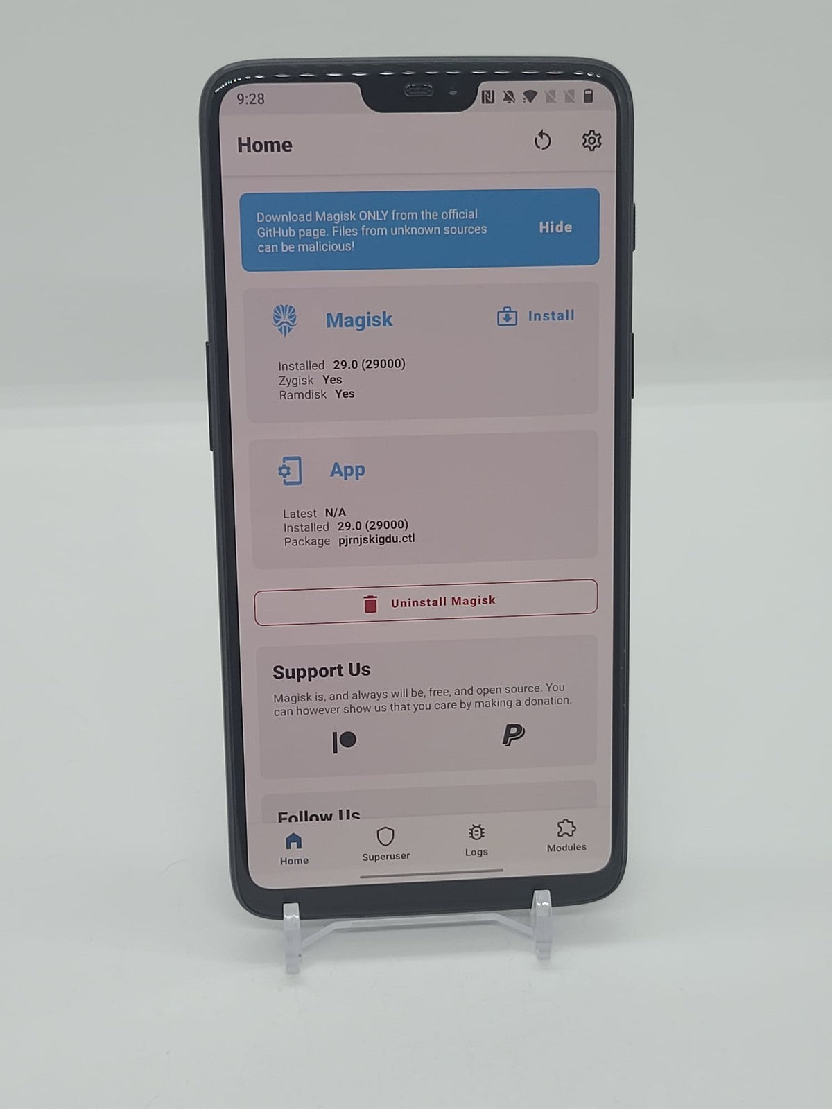 Location Spoofing OnePlus 6 64GB Pokémon Go Rooted Gaming Device A6003 6GB RAM