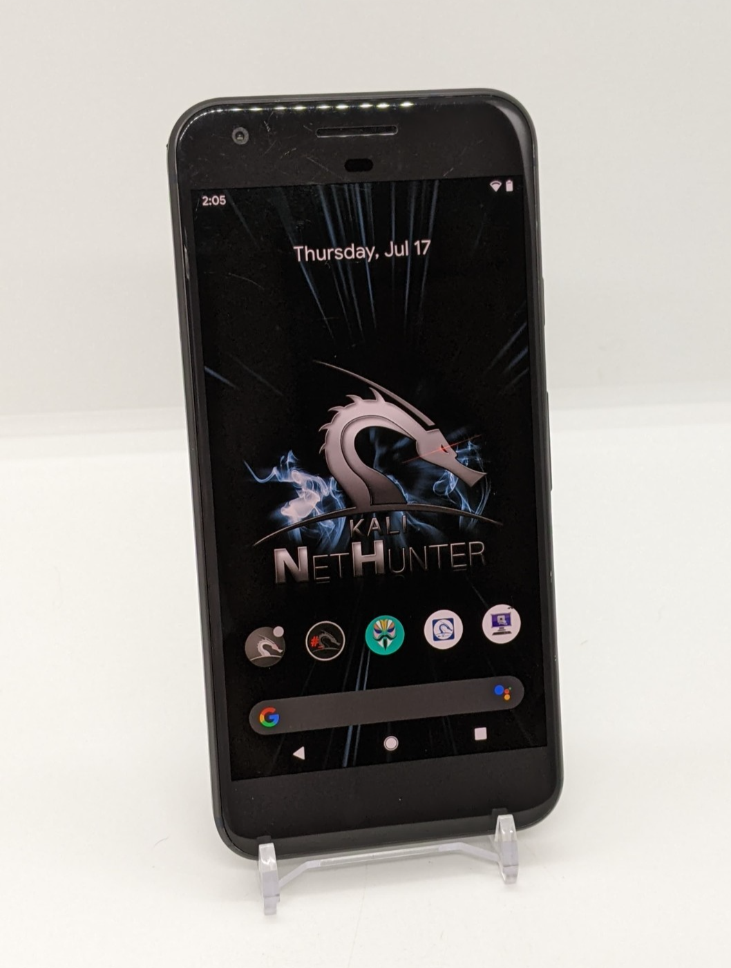 Google Pixel 128GB Magisk Rooted Kali Nethunter Smartphone New Battery!