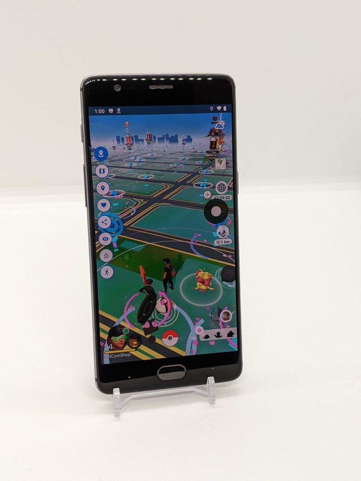Location Spoofing OnePlus 3 64GB Rooted Lineage OS Pokémon Go A3000 6GB RAM