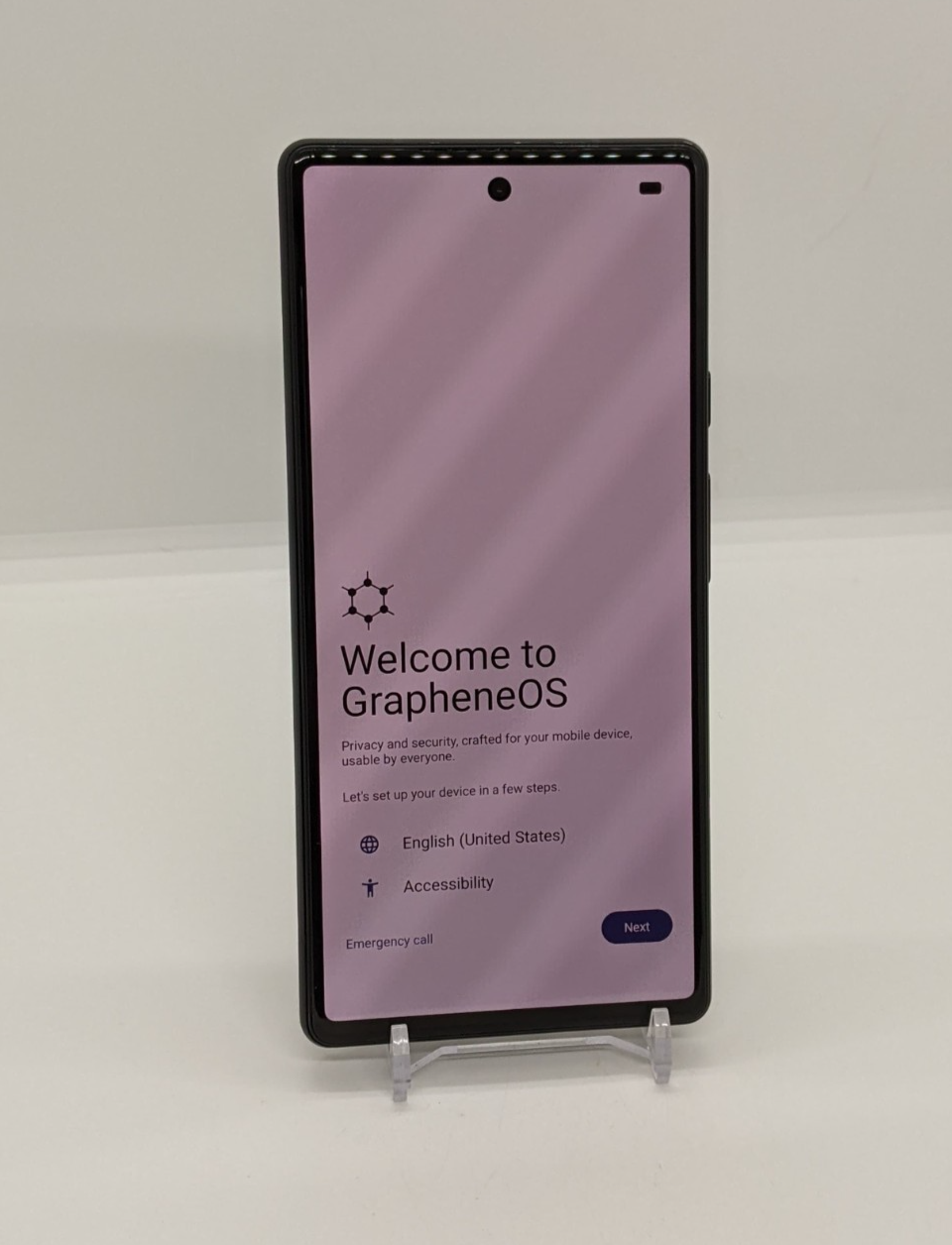 Degoogled Pixel 6 128GB 8GB RAM Graphene OS (Android 16) GB7N6 Smartphone