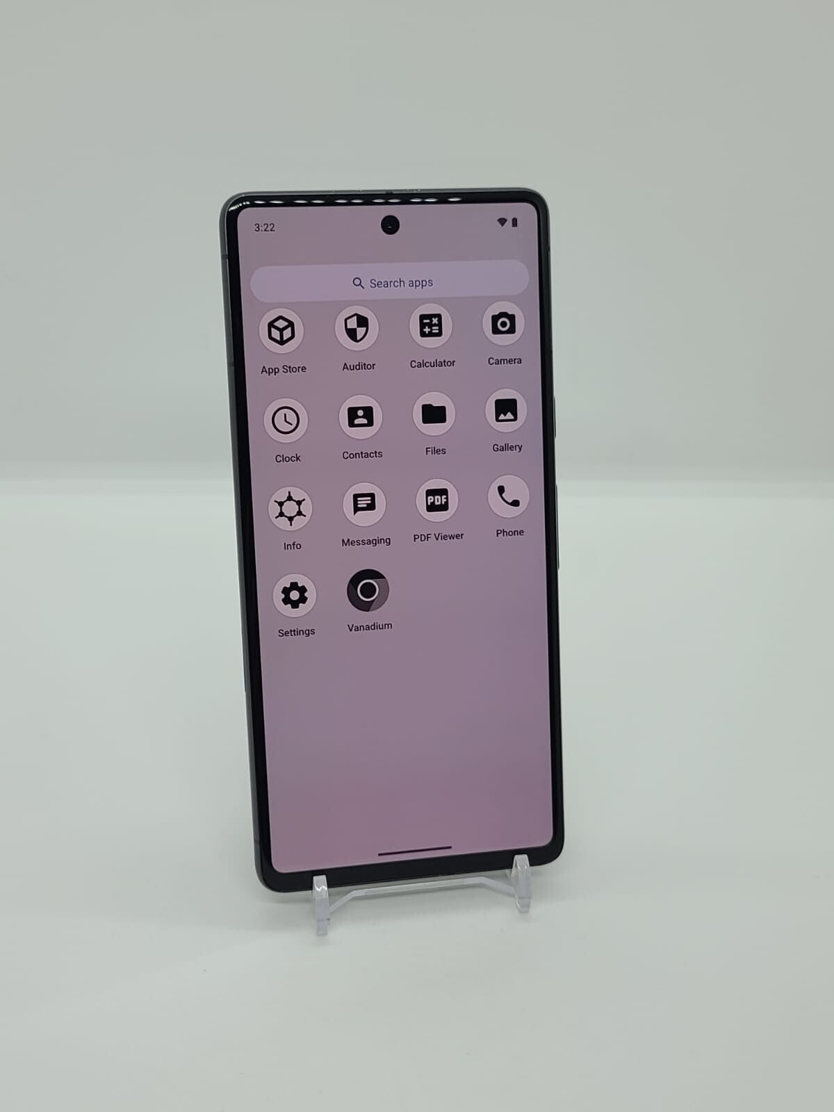 Degoogled Pixel 7 128GB 8GB RAM Graphene OS 5G Smartphone Obsidian GVU6C