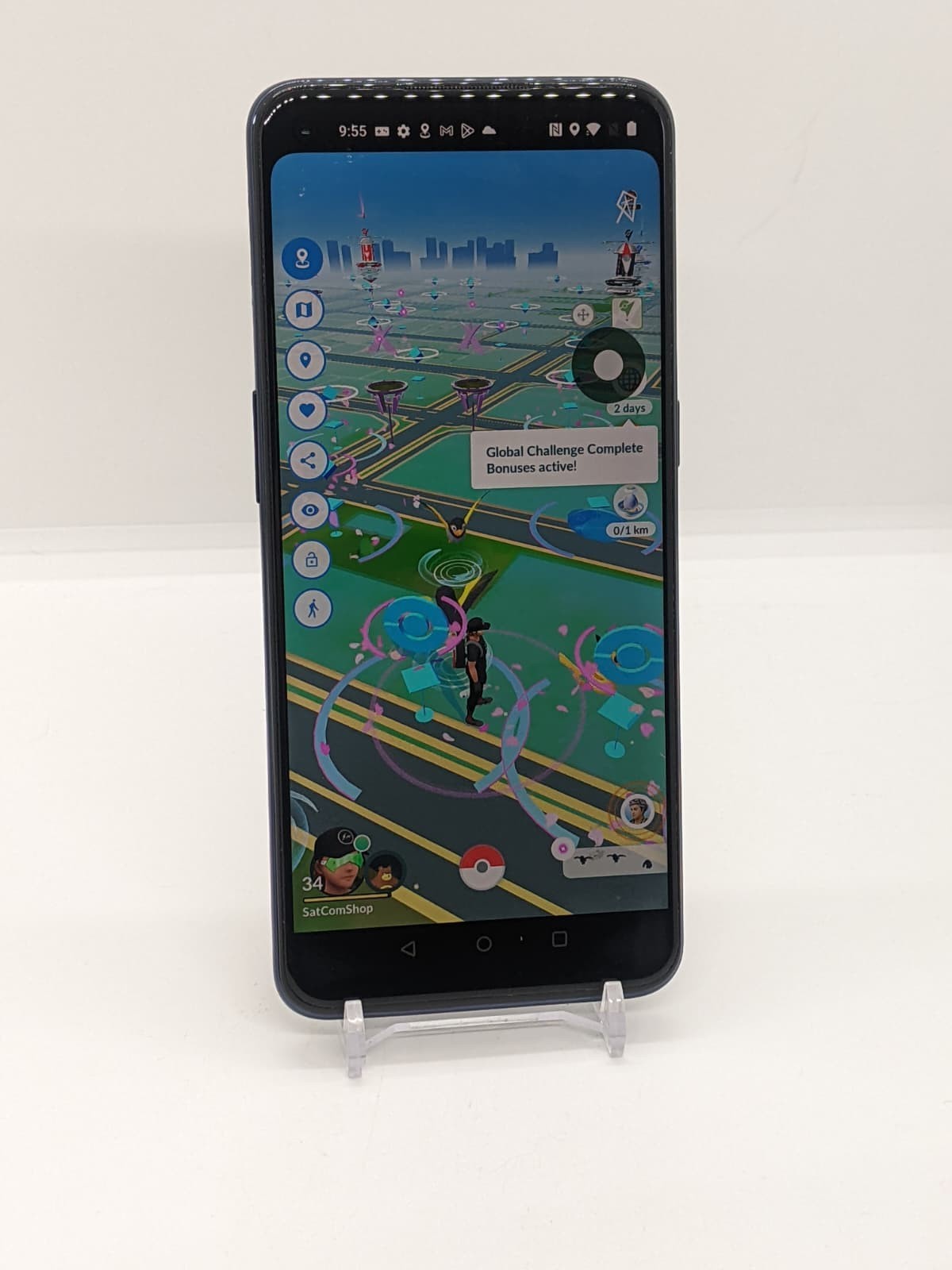 Location Spoofing Nord N10 128GB 6GB RAM Rooted Pokémon Go Gaming Device BE2026