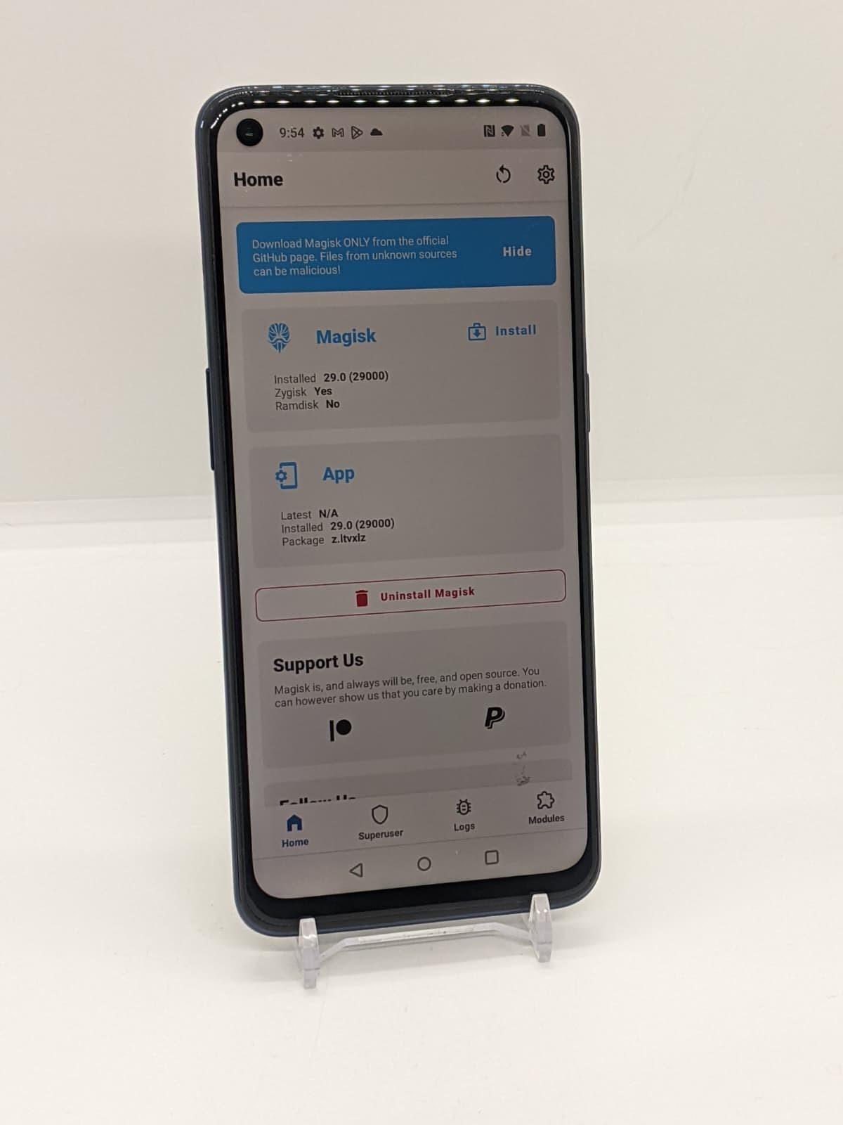 Location Spoofing Nord N10 128GB 6GB RAM Rooted Pokémon Go Gaming Device BE2026