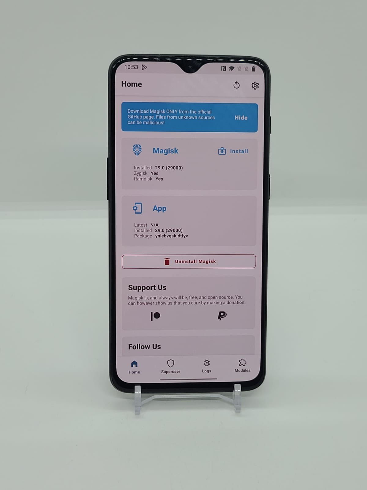 Location Spoofing OnePlus 6T 128GB Rooted Pokémon Go Gaming Device A6013 8GB RAM
