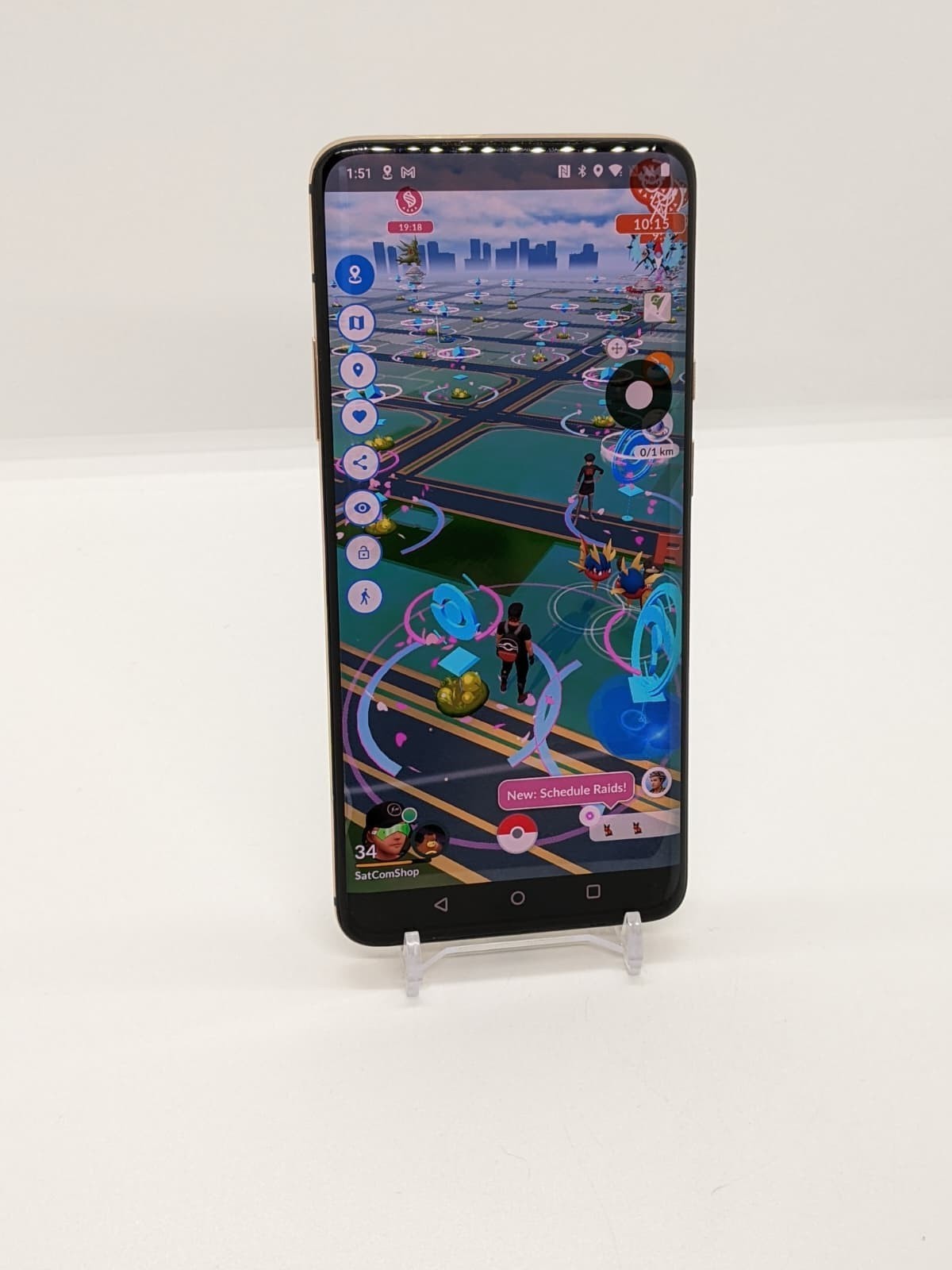 Location Spoofing OnePlus 7 Pro 256GB Rooted Pokémon Go Gaming Device 8GB RAM W