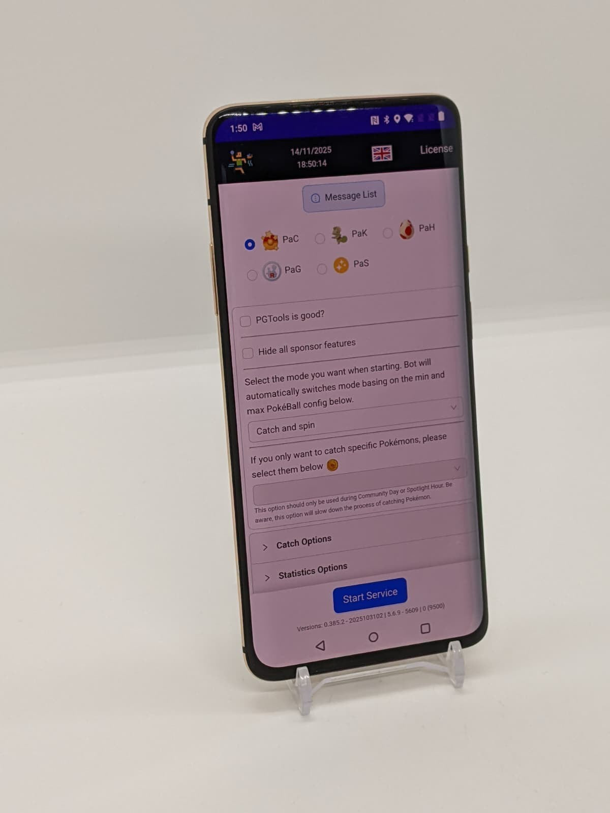 Location Spoofing OnePlus 7 Pro 256GB Rooted Pokémon Go Gaming Device 8GB RAM W