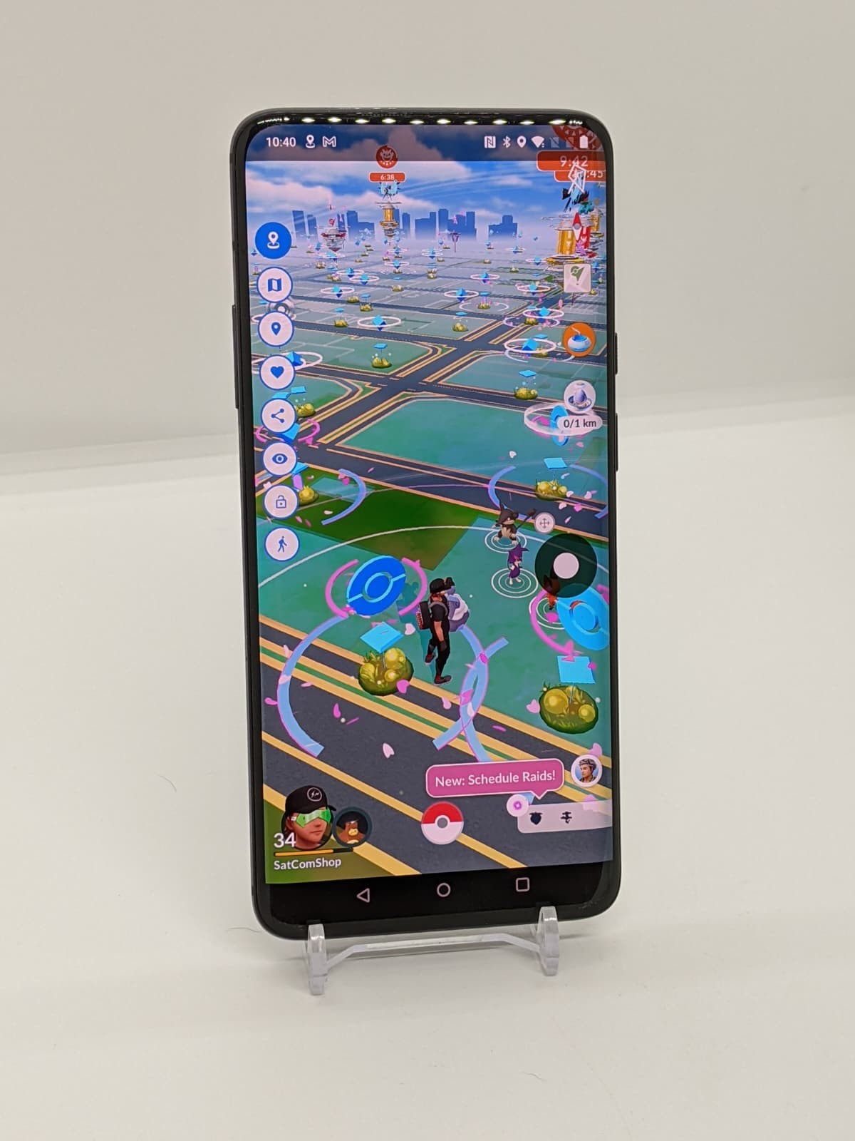 Location Spoofing OnePlus 7 Pro 256GB Rooted Pokémon Go Gaming Device 8GB RAM M
