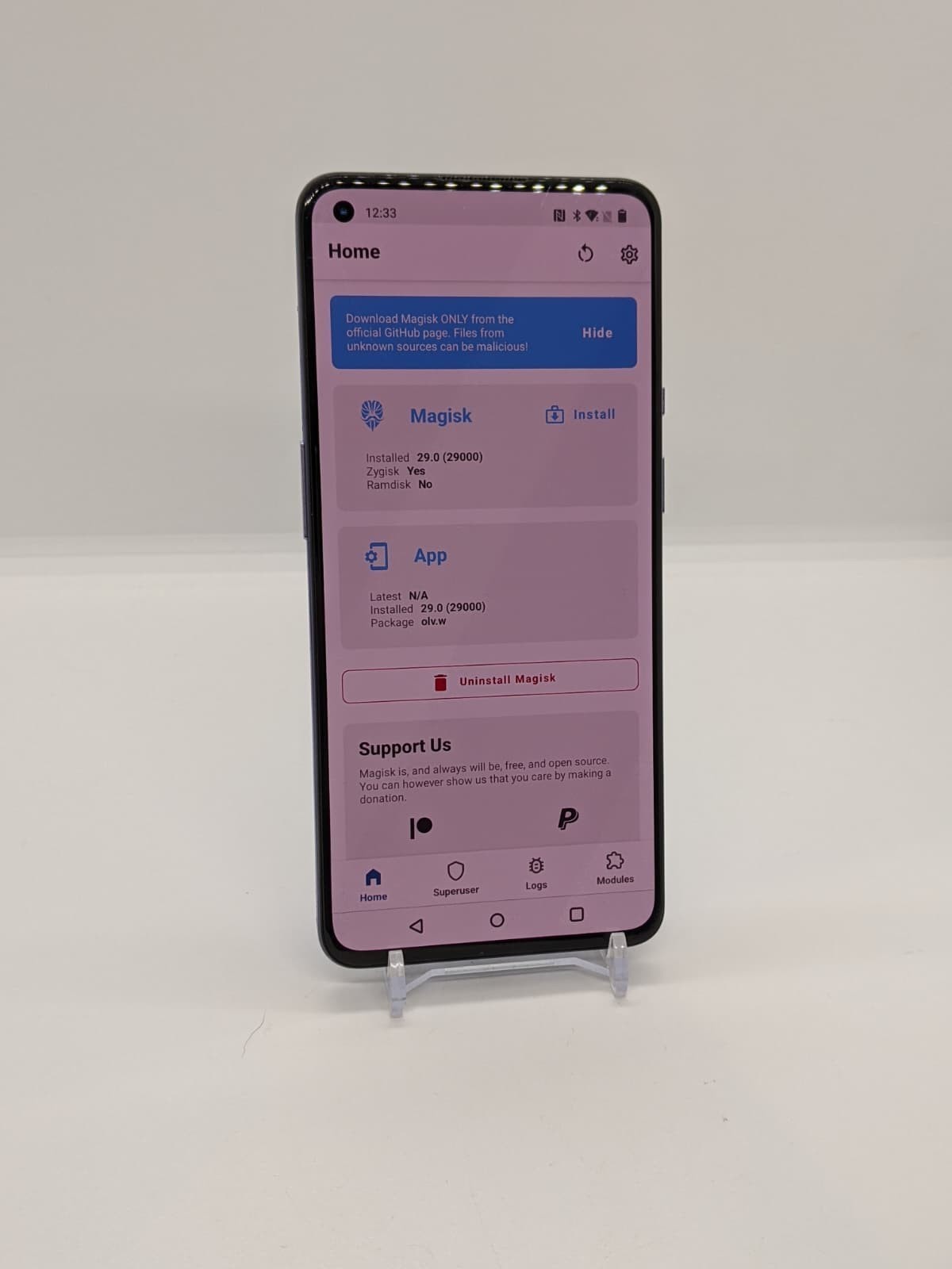 Location Spoofing OnePlus 9 5G 128GB 8GB RAM Rooted Pokémon Go Gaming Device BL